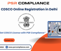 CDSCO Online Registration in Delhi