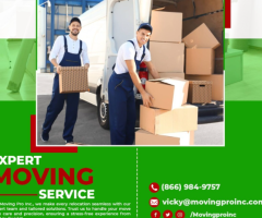 Expert Moving Services by Moving Pro Inc – Local & Long Distance Movers