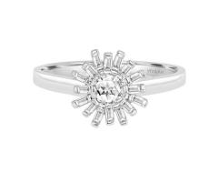 Brilliant Vintage Inspired Rose Cut Diamond Ring — VIVAAN - Image 1