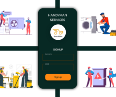 Uber for Handyman App Development Service By SpotnRides - Image 1
