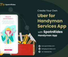 Uber for Handyman App Development Service By SpotnRides - Image 3